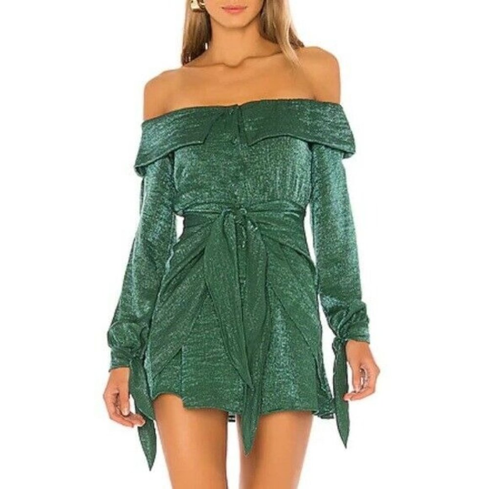 House of Harlow 1960 X REVOLVE  Emerald XL